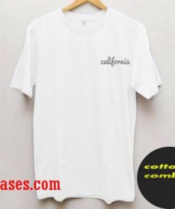 California Shirt Cute Tumblr Pocket T-shirt