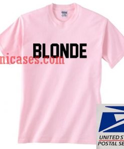 Blonde T shirt