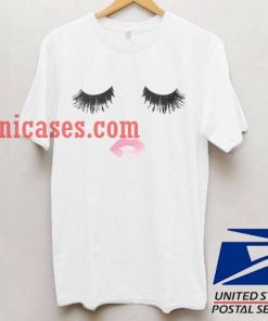 LIPS AND LASHES T shirt