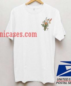 Flower funny T shirt