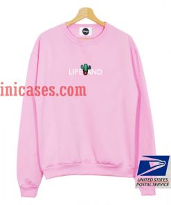 Lifeland cactus Pink Sweatshirt