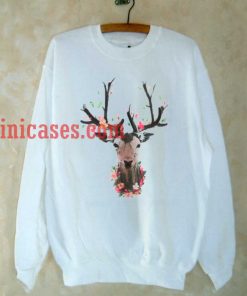 Deer Print sweatshirt
