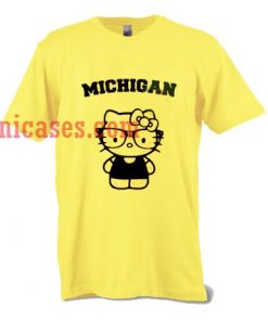 Michigan Hello Kitty T shirt