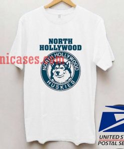 North Hollywood Huskies T shirt