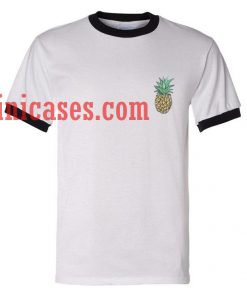 Pineapple ringer t shirt