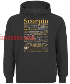 Scorpio Birthdays Hoodie pullover