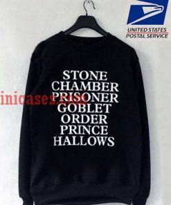 Stone Chamber Prisoner Goblet Order Prince Hallows Sweatshirt