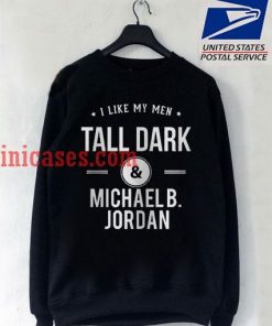 Talk Dark Michael Jordan sweatshirt