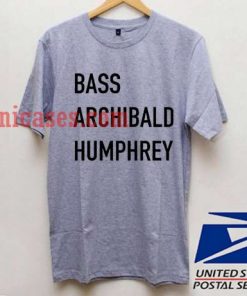 Bass Archibald Humphrey T shirt