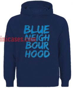 Blue Neighbour Hood Hoodie pullover