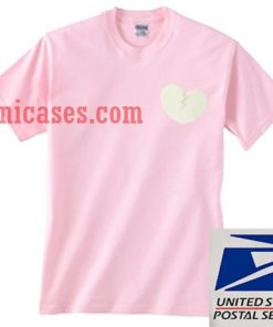 Broken Heart Pink T shirt