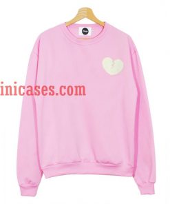 Broken Heart Pink sweatshirt