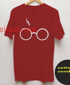 Harry Potter Lightning Glasses T shirt