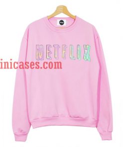 Netflix Pink sweatshirt