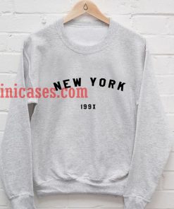 New York 199x Grey Sweatshirt
