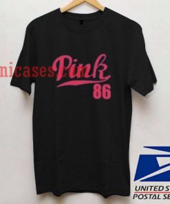 Pink 86 T shirt