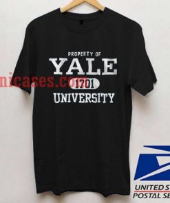 Property Of Yale University T shirt