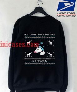 Unicorn Ugly christmas Sweatshirt