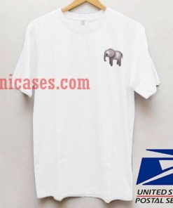 elephant emoji T shirt