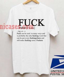 Fuck Definition T shirt