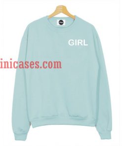 Girl Blue Sweatshirt