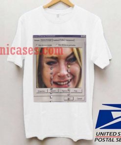 Lindsay Lohan Cry T shirt
