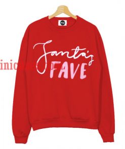 Santa's Fave Sweatshirt
