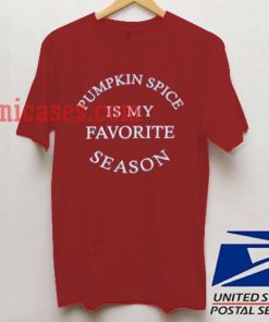 This pumpkin spice T shirt