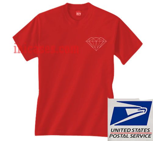 diamond supply co red shirt