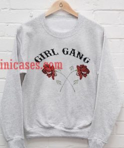 Girl Gang Flower Sweatshirt