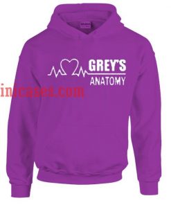Greys Anatomy Purple Hoodie pullover