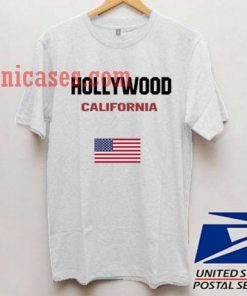 Hollywood California T shirt