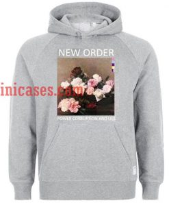 New Order Power Corruption And Lies Hoodie pullover