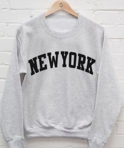 New York Grey Sweatshirt