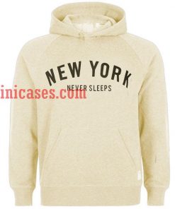 New York Never Sleeps Hoodie pullover