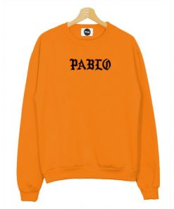 Pablo Orange Sweatshirt