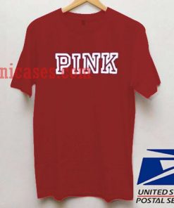 Pink Maroon T shirt