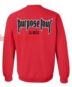 Purpose Tour All Access Sweatshirt