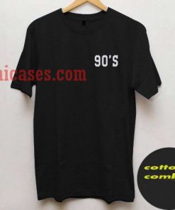90 s Black T shirt