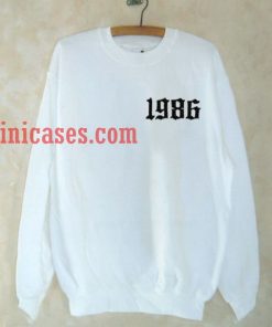1986 White Sweatshirt