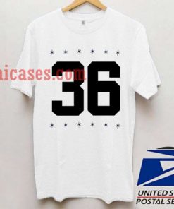 36 Star T shirt