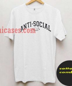 Anti Social Planet T shirt