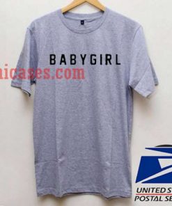 BabyGirl Black Grey T shirt