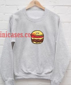 Burger Grey Sweatshirt