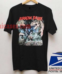 Distressed Jurassic Park T shirt