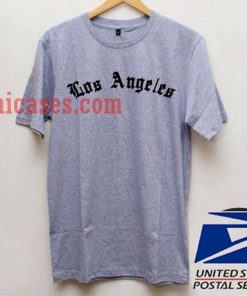 Los Angeles Grey T shirt
