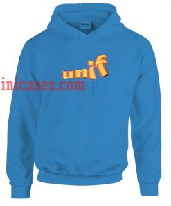 Unif Blue Hoodie pullover