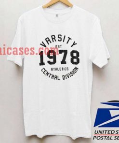Varsity Est 1978 T shirt