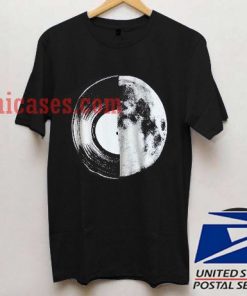 half moon record album T shirt