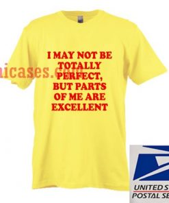 i may not be totally perfect but parts of me are excellent T shirt